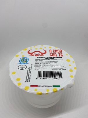 Burrata Bufala en pot 125g, vendu en gros par Auclair Négoce