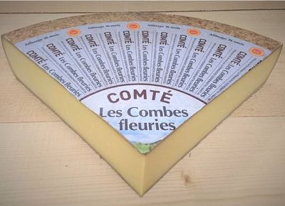 Comté AOP 36 mois Com Fleurie Argent 2X 1/8 4.5kg, vendu en gros par Auclair Négoce