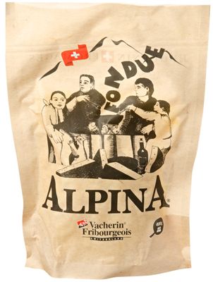 Fondue Suisse Alpina Vacherin Fribourgeois 400g, vendu en gros par Auclair Négoce