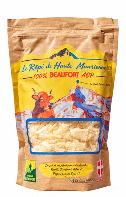 Fondue Râpé de Haute Maurienne, 100% Beaufort 1kg, vendu en gros par Auclair Négoce
