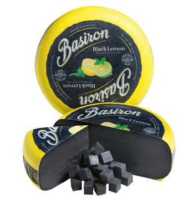 Gouda Black au citron 4.5kg, vendu en gros par Auclair Négoce