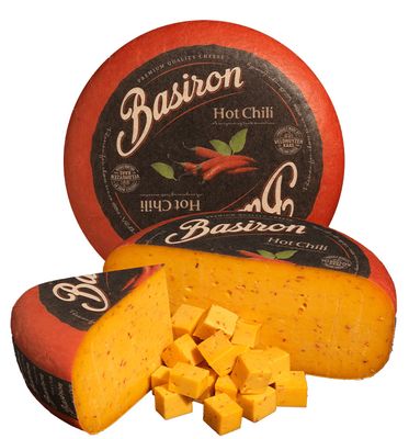 Gouda Hot Chili 4.5kg, vendu en gros par Auclair Négoce