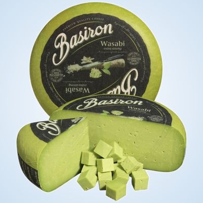 Gouda Wasabi 5kg, vendu en gros par Auclair Négoce