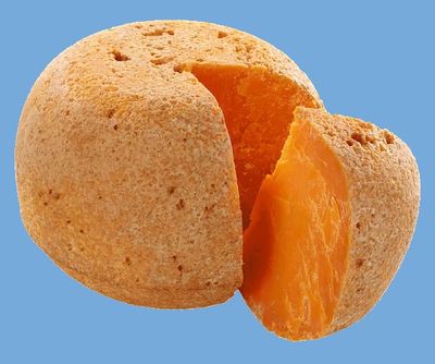 Mimolette jeune +6 semaines Isigny 3.6kg, vendu en gros par Auclair Négoce