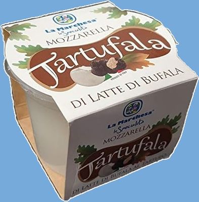 Mozzarella Bufala à la truffe 150g, vendu en gros par Auclair Négoce
