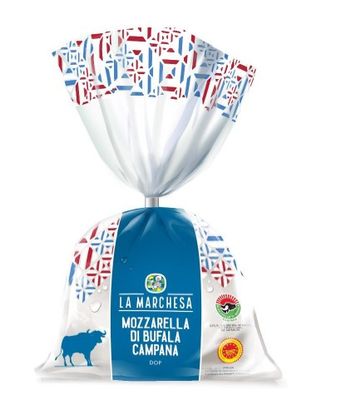Mozzarella Bufala Campana DOP sachet 250g, vendu en gros par Auclair Négoce