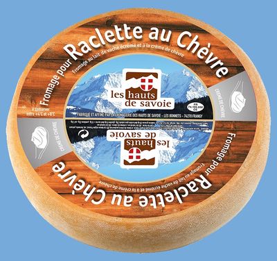 Fromage pour Raclette au chèvre 6kg Hauts de Savo., vendu en gros par Auclair Négoce