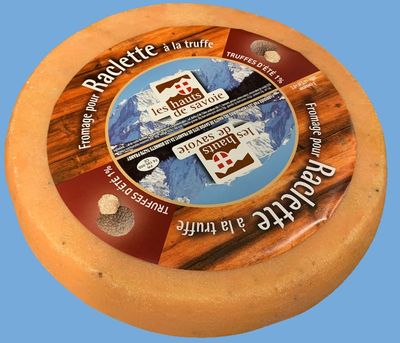 Fromage pr Raclette à la truffe d'été, aromati 6kg, vendu en gros par Auclair Négoce