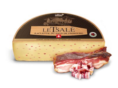 Raclette Suisse le Tsalè lard fumé 5.5kg, vendu en gros par Auclair Négoce