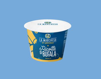 Ricotta Bufala en pot 150g, vendu en gros par Auclair Négoce