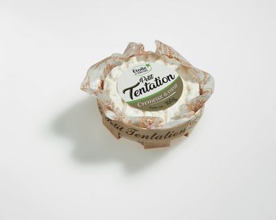 Le petit tentation 100g double crême, vendu en gros par Auclair Négoce